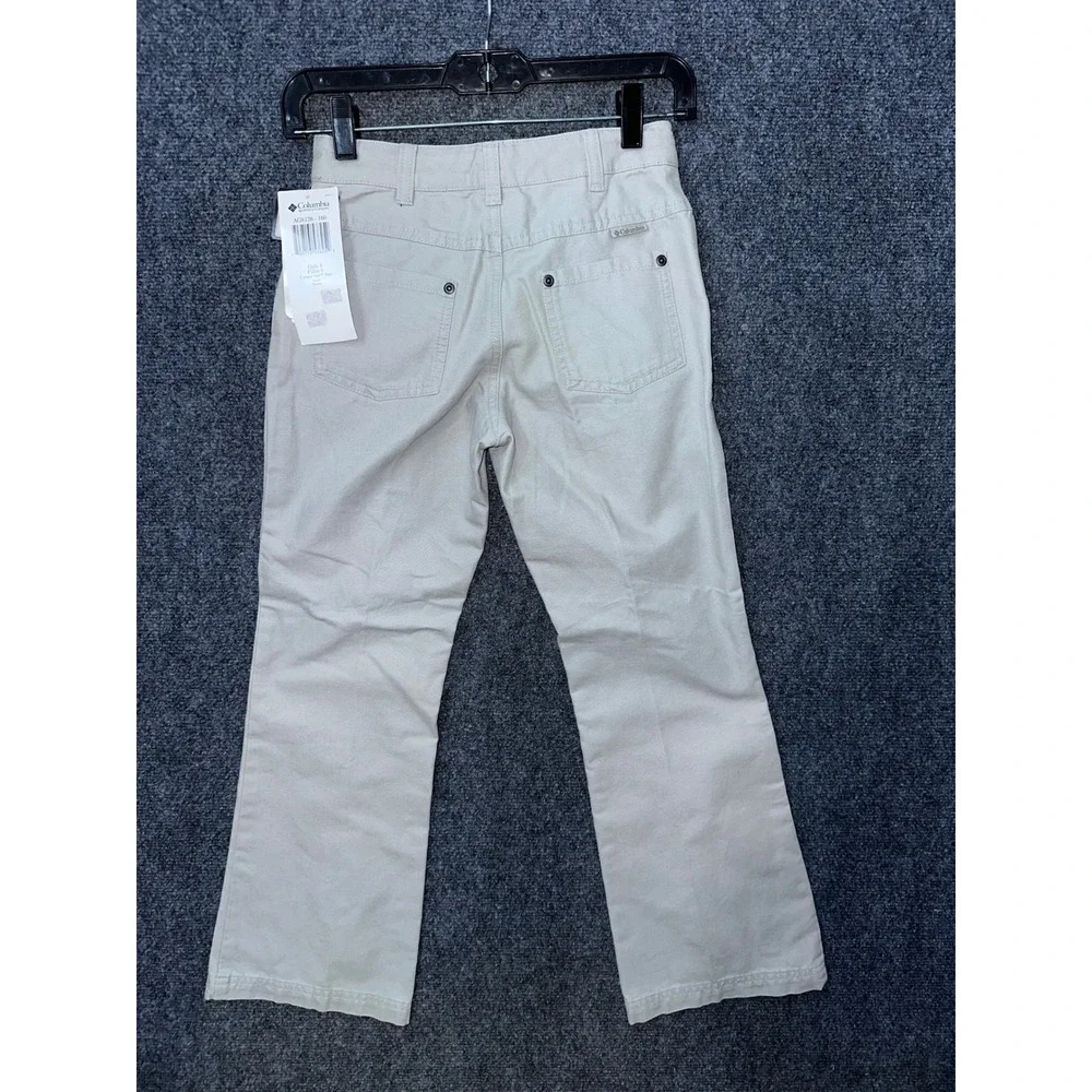 Columbia Girls Camper Girl Pant Fossil Beige AG8126-160 Youth Size 8 NWT‎
